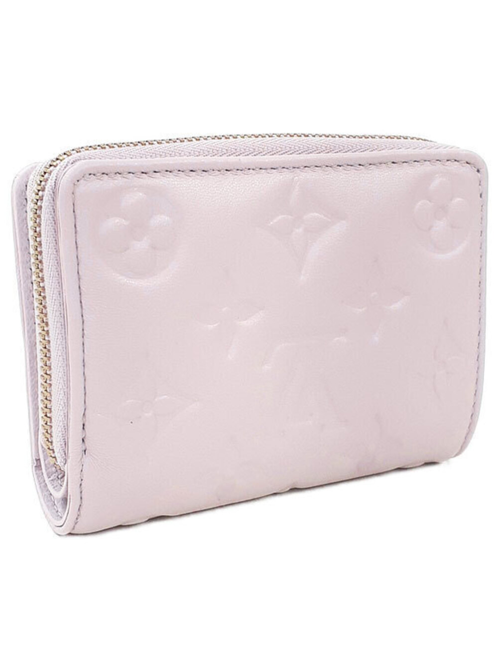 Louis Vuitton Monogram Wallet fold Portefeuille Bi Lou Short Brown